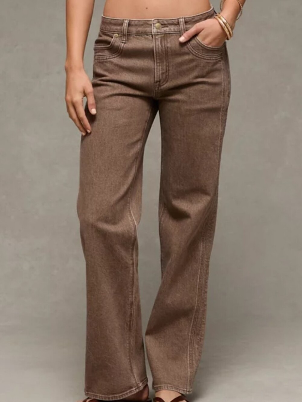 AE Stretch High-Waisted Stovepipe Jean NWT Sz 10 Short